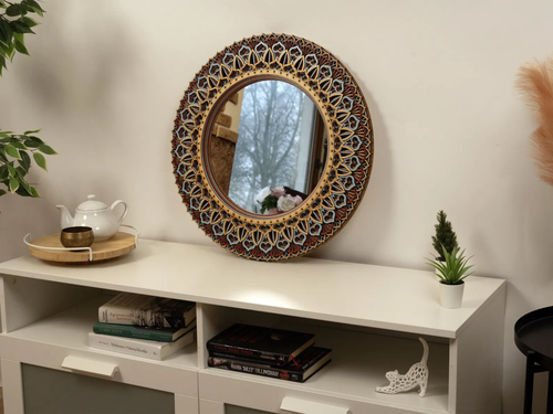 Halia Polychrome Mandala Mirror